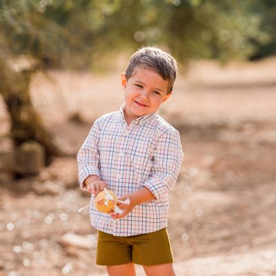 Camisa Niño Cuadros Iro