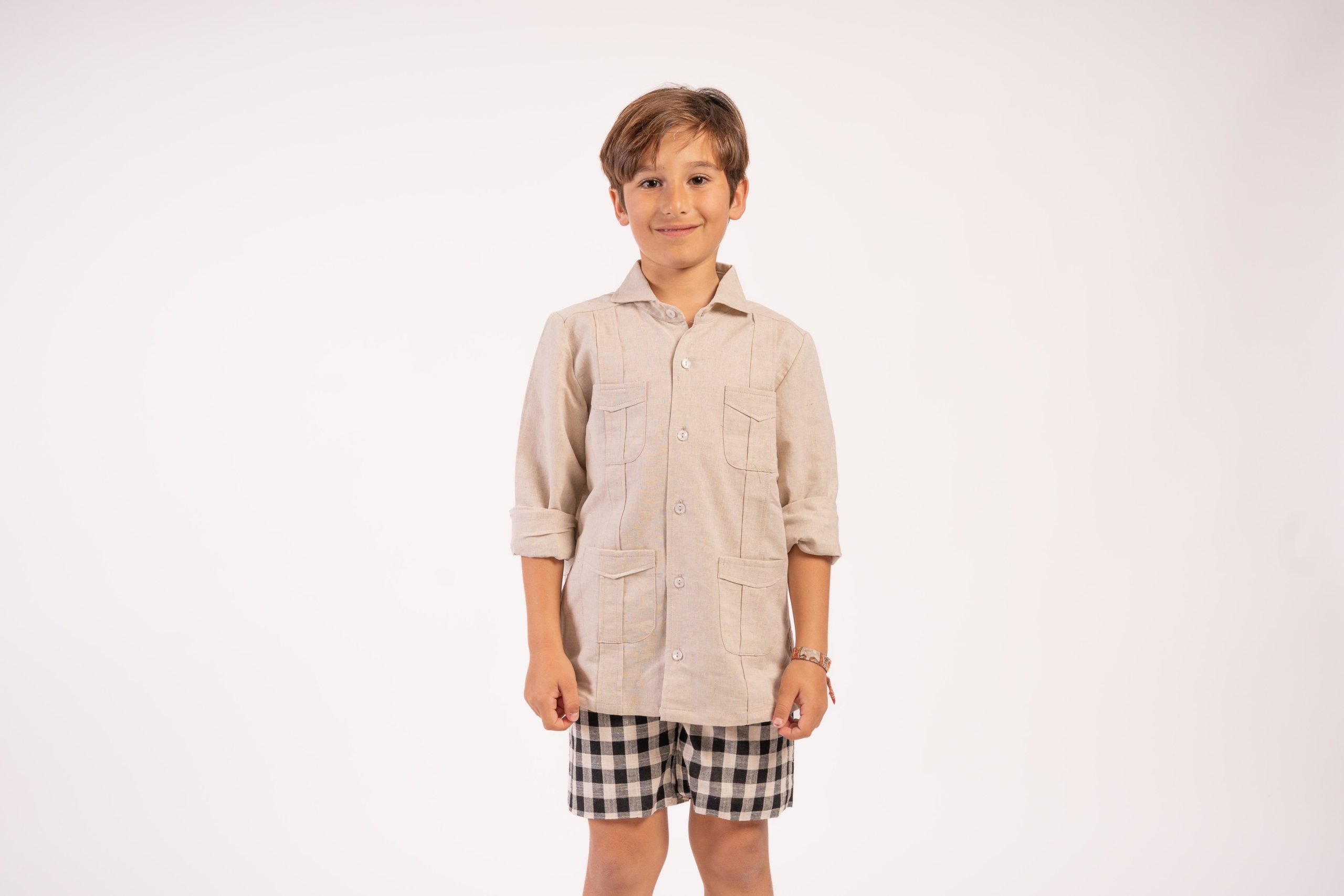 Guayabera Lino Mesa del Mar