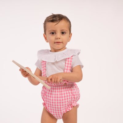Camisa Manuela Rayas Blancas