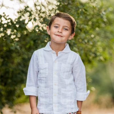 Guayabera blanca